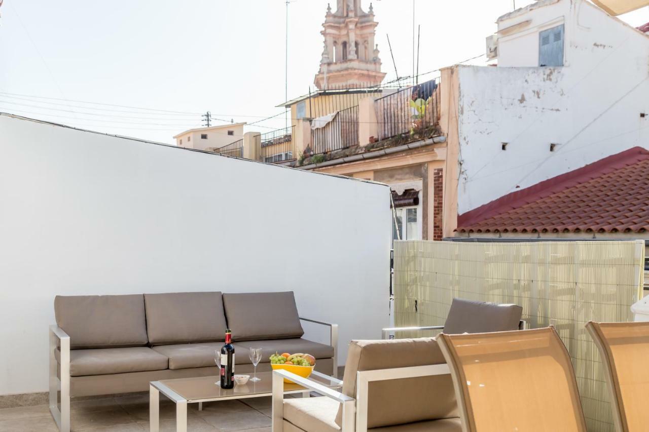 Florit Flats - Center 2Br 2Ba Attic Terrace View Wifi Ac Appartement Valencia Buitenkant foto